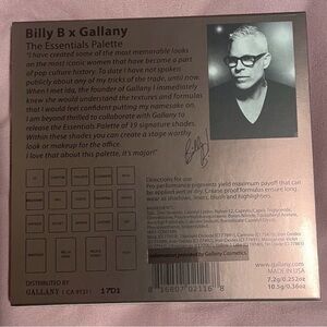 Gallany Eyeshadow Palette - Rose Gold Metallic Packaging